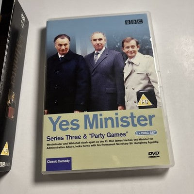 Yes Minister - Yes Prime Minister Complete Boxset (DVD, 1980) Region 4,2
