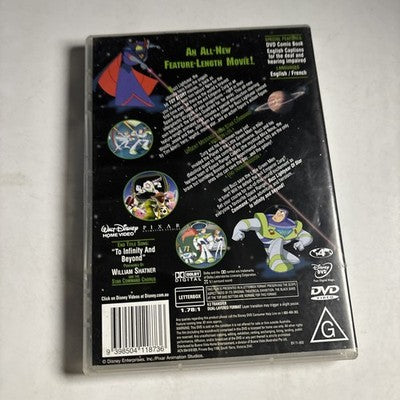 Buzz Lightyear of Star Command (DVD, 2000) Tim Allen Region 4