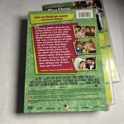 Full House - Season 4 (DVD, 1991) Region 1