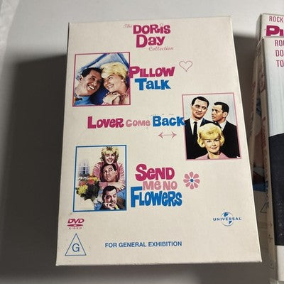 Doris Day: Lover Come Back / Pillow Talk / Send Me No Flowers (DVD) Region 4,2