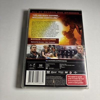 Chicago Fire : Season 1 (DVD, 2012) Region 4,2