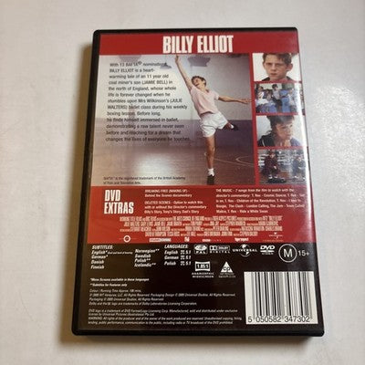 Billy Elliott (Special Edition, DVD, 2000) Jamie Bell Region 4,2 NEW
