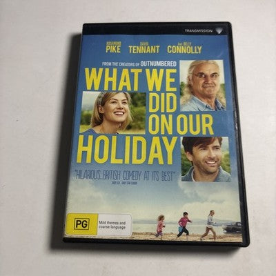 What We Did on Our Holiday (DVD 2014) Billy Connolly, Rosamund Pike Region 4 NEW