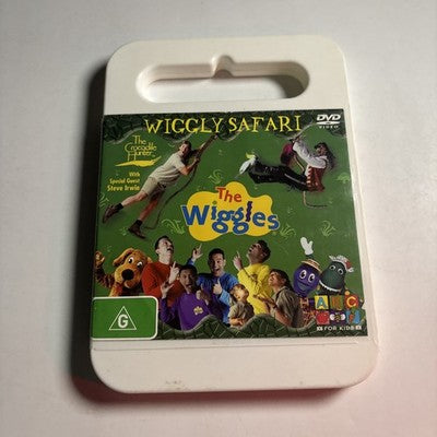 The Wiggles - Wiggly Safari (DVD, 2002) Steve Irwin Region 4