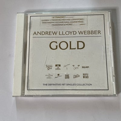 Andrew Lloyd Webber – Gold - The Definitive Hit Singles Collection (CD, 2001)