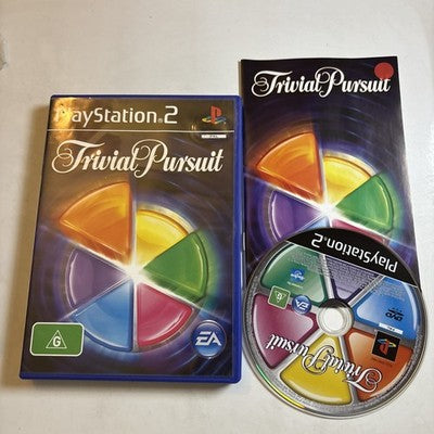 Trivial Pursuit - Sony PlayStation 2 PS2  Manual PAL