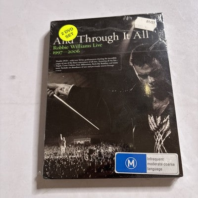 Robbie Williams - And Through It All-Live 1997-2006 (DVD) All Regions NEW