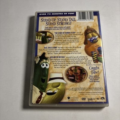 VeggieTales - Stand Up, Stand Tall, Stand Strong (DVD, 2003) All Regions