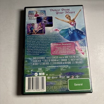 Barbie in the Pink Shoes (DVD, 2013) Region 4,2