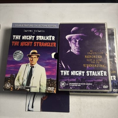 The Night Stalker / The Night Strangler (DVD, 1972) Region 4
