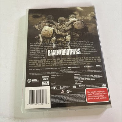 Band Of Brothers (DVD, 2001)  Region 4 War Steven Spielberg