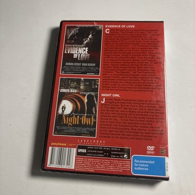 Evidence Of Love / Night Owl DVD All Regions *New Sealed*