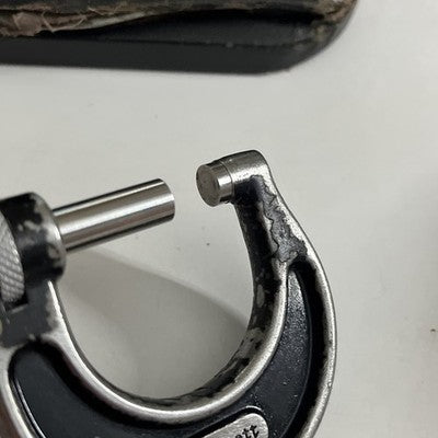 Starrett No. 436-1 Outside Micrometer 0–1 inch Capacity Vintage