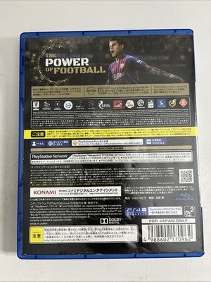 Winning Eleven 2019 PS4 Sony PlayStation 4 Konami Soccer Japanese Game
