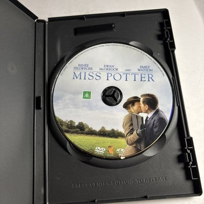 Miss Potter (Special Edition, DVD, 2006) Renee Zellweger Region 4