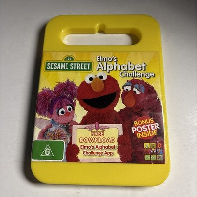 Sesame Street - Elmo's Alphabet Challenge (DVD, 2012) Region 4