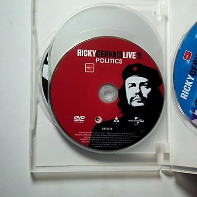 Ricky Gervais Live - The Complete Collection (DVD, 2011, 4-Disc) Region 4,2