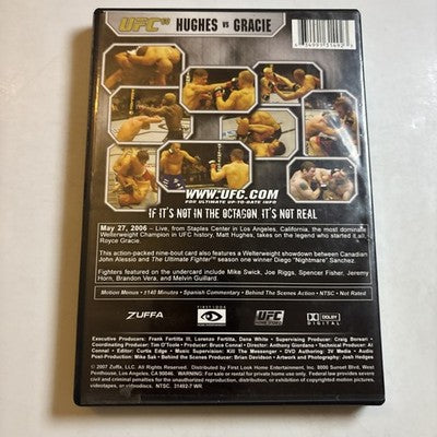 Ultimate Fighting Championship UFC 60 Matt Hughes Vs Royce Gracie DVD Region 1