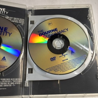 The Bourne Identity / The Bourne Supremacy / The Bourne Ultimatum DVD Region 4,2