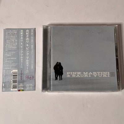 Pink Martini & Saori Yuki – 1969 (CD, 2011) Japan Obi TOCT-27098