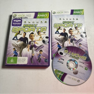 Kinect Sports Xbox 360 Manual PAL