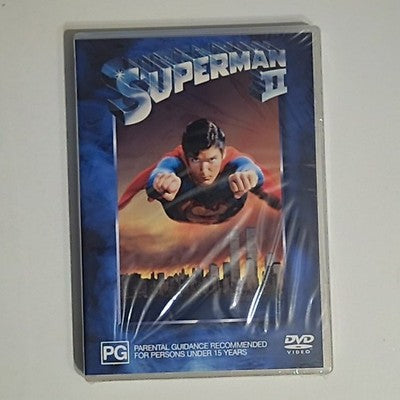 Superman 2 (DVD, 1980) Christopher Reeve, Margot Kidder Region 4 NEW