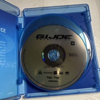 G.I. Joe - Retaliation 3D (Blu-ray 3D, 2013) Channing Tatum, Region B,4