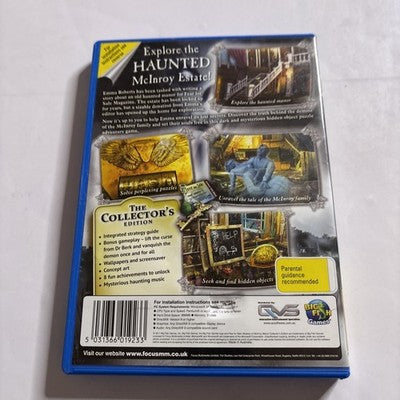 Fear for Sale - Mystery of McInroy Manor PC CD-ROM Hidden Object Game