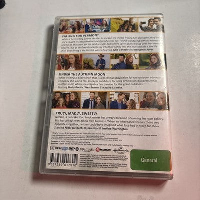Falling for Vermont / under the Autumn Moon / Truly Madly Sweetly DVD Region 4