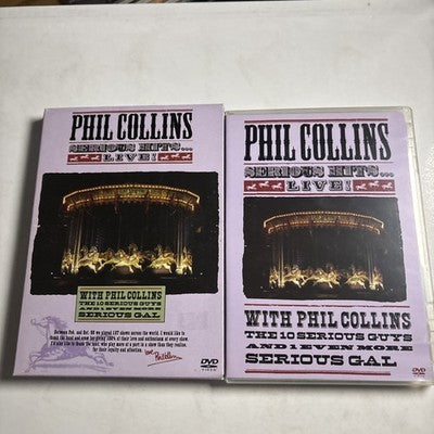 Phil Collins - Serious Hits... Live! (DVD, 2003) Region 1
