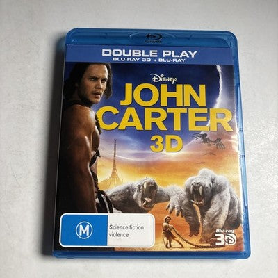John Carter 3D (Bluray 3D, 2012) Taylor Kitsch All Regions