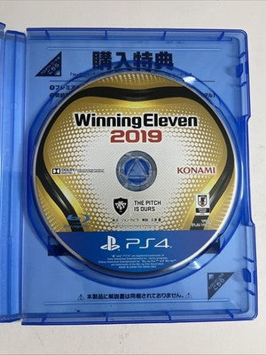 Winning Eleven 2019 PS4 Sony PlayStation 4 Konami Soccer Japanese Game