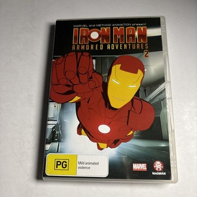 Iron Man Armored Adventures : Vol 2 (DVD, 2007) Region 4