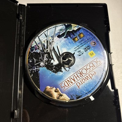 Edward Scissorhands (DVD, 1990) Johnny Depp Region 4