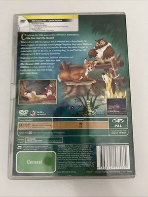 The Fox and the Hound (30th Anniversary Edition, DVD, 1981) Disney Region 4