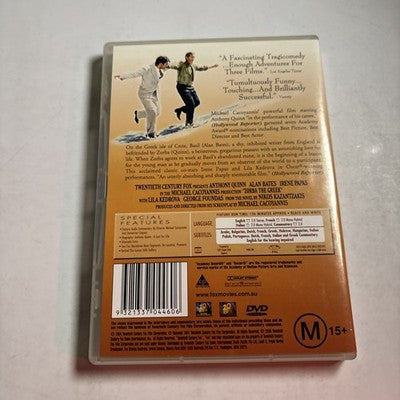 Zorba the Greek (DVD, 1964) Anthony Quinn Region 4 NEW