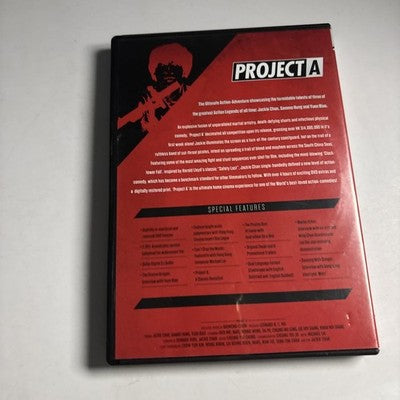 Project A (DVD, 1983) Jackie Chan Region 4