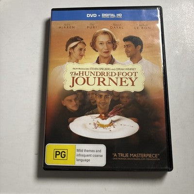The Hundred-Foot Journey (DVD, 2014) Helen Mirren, Michel Blanc Region 4