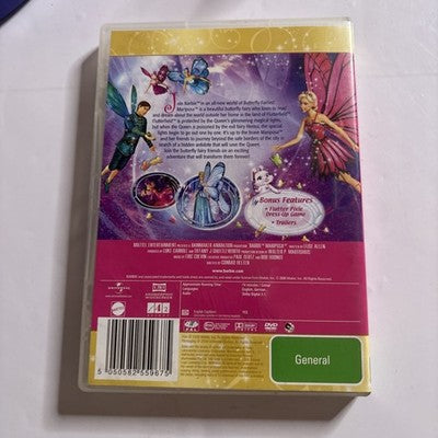 Barbie - Mariposa (DVD, 2008) Region 4,2