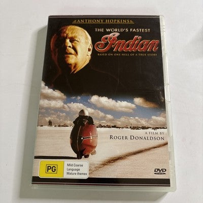 The World's Fastest Indian (DVD, 2005) Anthony Hopkins Region 4