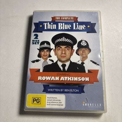 The Thin Blue Line - The Complete Collection (DVD, 1996) Rowan Atkinson Region 4
