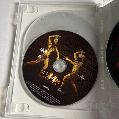 The Mummy / The Mummy Returns / The Scorpion King (DVD, 1999) Region 4