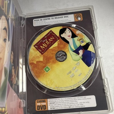 Mulan (DVD, 1998) Disney Region 4