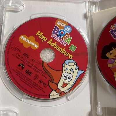 Dora The Explorer Map Adventures / Egg Hunt / Diego's Magical Missions (DVD)