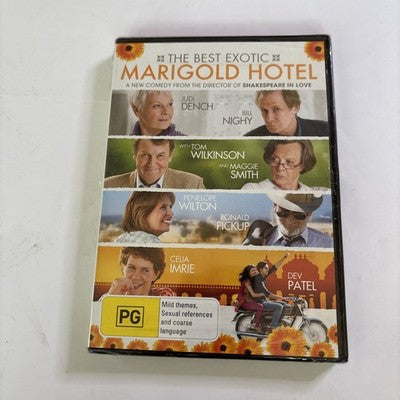 The Best Exotic Marigold Hotel (DVD, 2011) Region 4 *New Sealed*