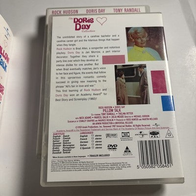 Doris Day: Lover Come Back / Pillow Talk / Send Me No Flowers (DVD) Region 4,2