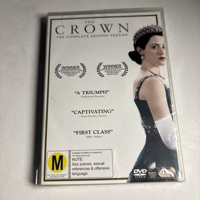 The Crown : Season 2 (DVD, 2017) Region 4,2 *New Sealed*
