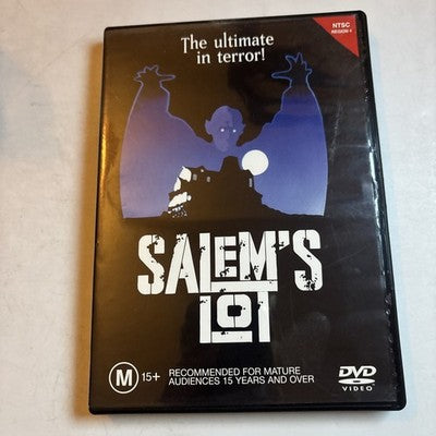Salem's Lot (DVD, 1979) James Mason, Lance Kerwin, David Soul Region 4