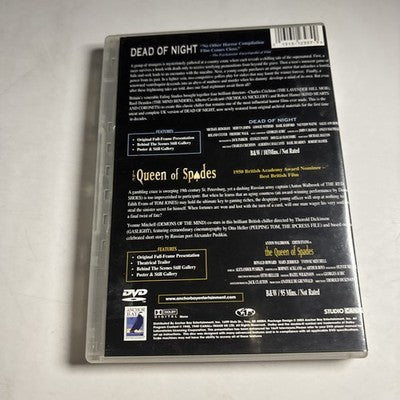 Dead of Night / The Queen of Spades (DVD, 1949) Michael Redgrave, Region 1