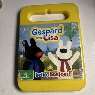 Gaspard and Lisa - Hello, Bonjour! (DVD, 2013) Region 4
